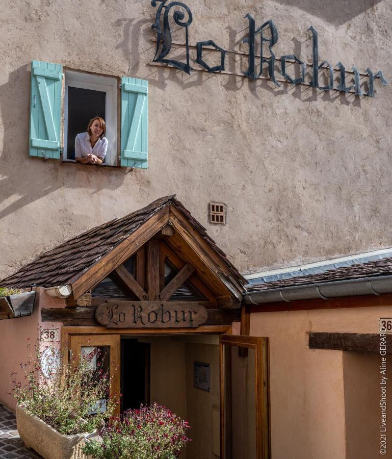 Auberge Lo Robur Roure Eksteriør billede
